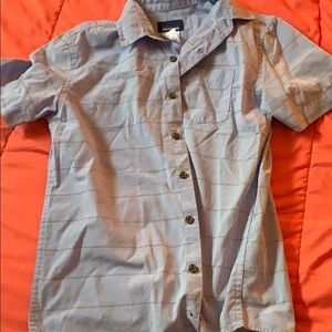 Boys button up shirt sleeve